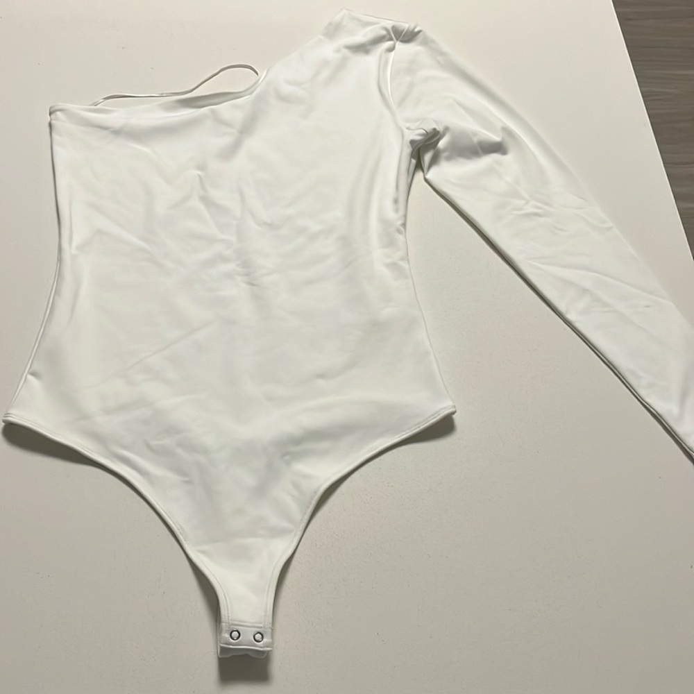 One shoulder Abercrombie bodysuit